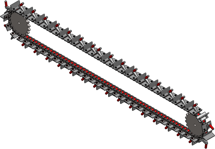 CORRENTE PARA VALETADEIRA DE SOLO COM ADITAMENTO ESPECIAL K1 - Corrente para valetadeira Bobcat / Corrente para valetadeira motorizada / Corrente para valetadeira manual / Corrente para valetadeira vm 665 / Corrente para valetadeira rt 200 / Corrente para